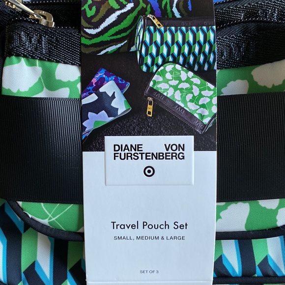DVF for Target Disco Zebra 3 Pack Travel Pouches - Picture 9 of 14